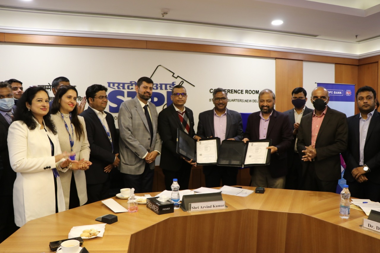 STPI partners with HDFC Bank and Excelpoint Systems to strengthen tech startup ecosystem in India