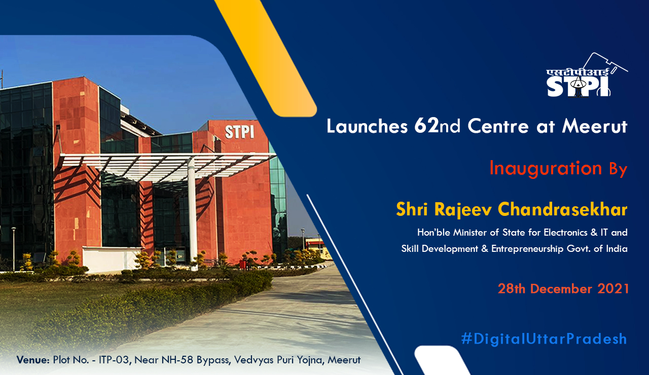 Inauguration of STPI’s 62nd Centre at Meerut 