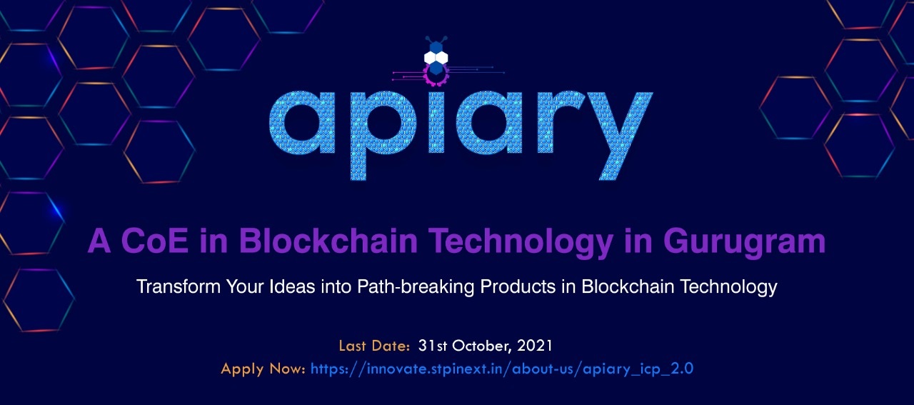 APIARY - A Centre of Entrepreneurship in Blockchain Technology